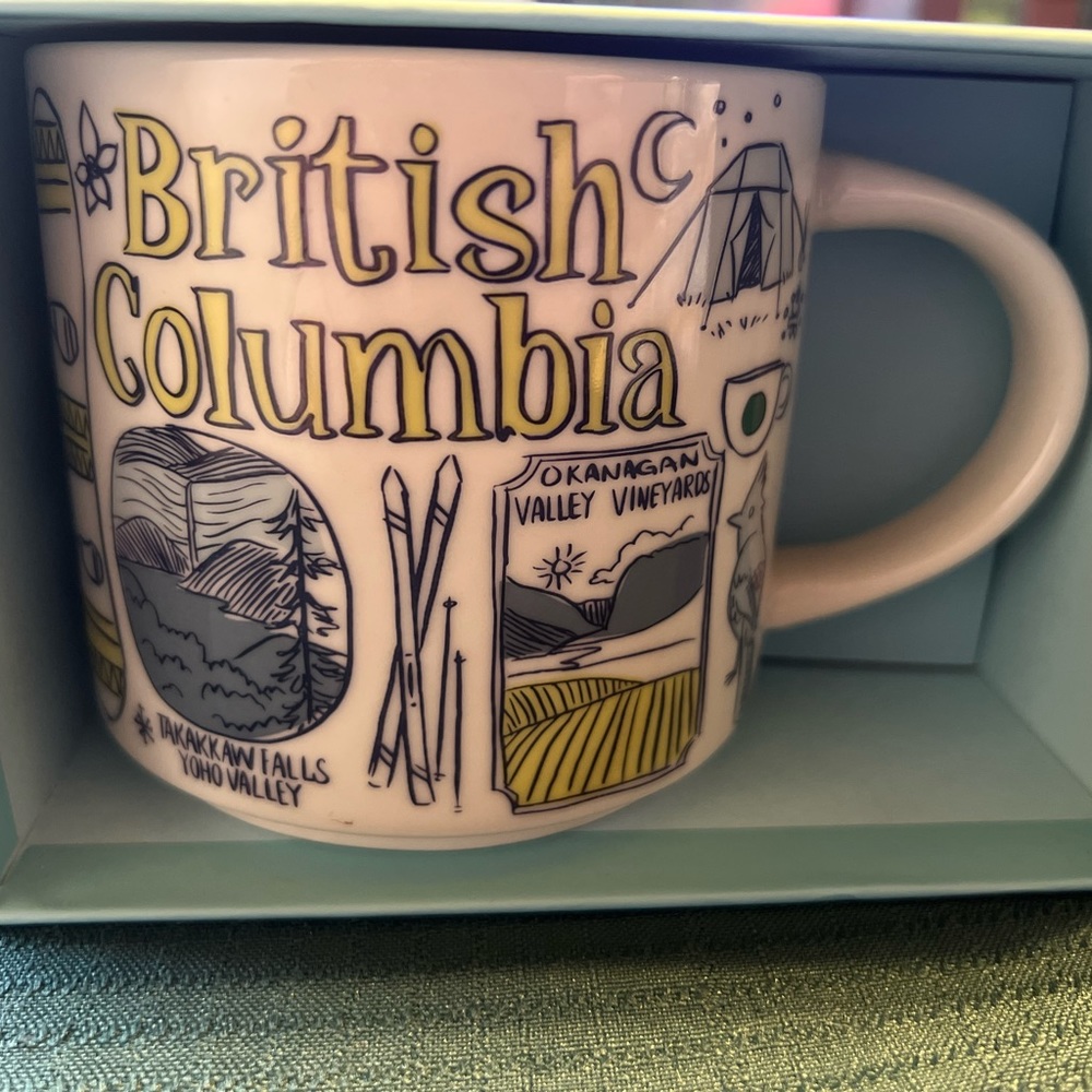 British Columbia “Been There” series Starbucks mug